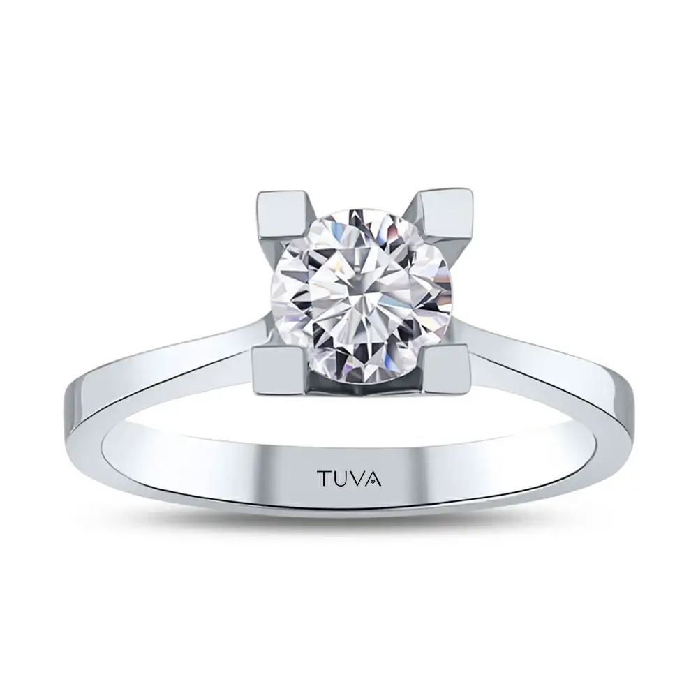 Sertifikalı Tektaş Yüzükler